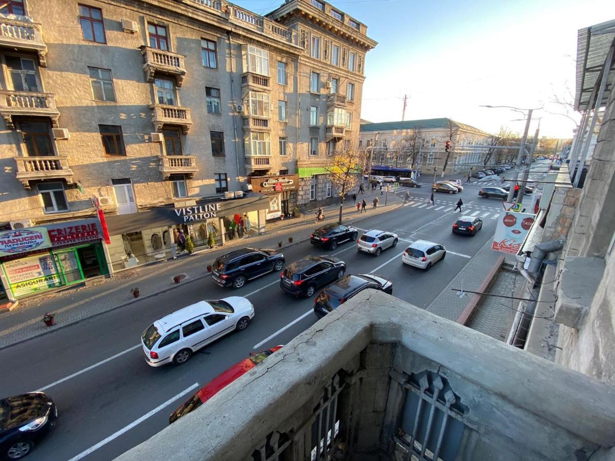 Stefan Cel Mare Boulevard Ultracentral Apartments In The Center تشيسيناو المظهر الخارجي الصورة